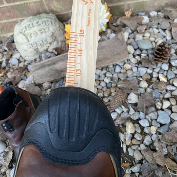 Mens Sorel Hood River Waterproof Insulated Brown Leather Ankle Boots US Size 12 - Picture 8 of 9